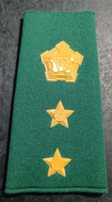 South African Correctional/Prison Colondel Slip on Rank