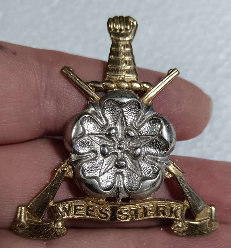 SADF - Regiment East Rand Cap Badge