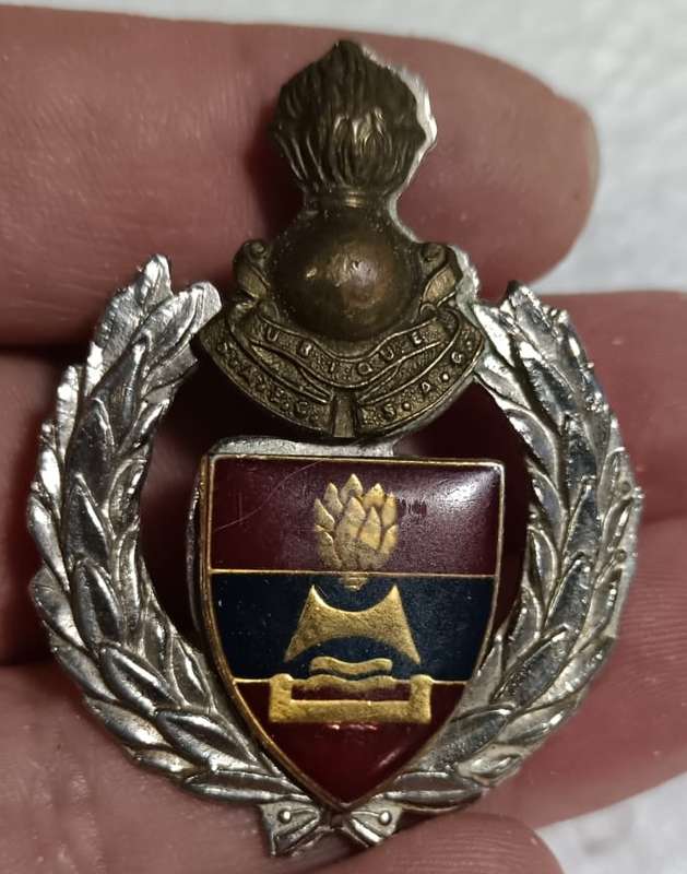 SADF - Engineers Cap Badge