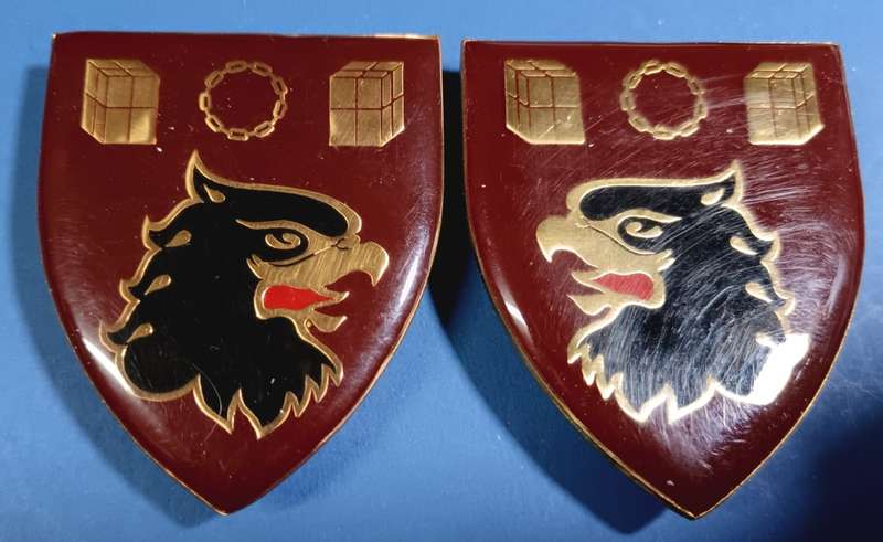 SADF - 44 Parachute Brigade Air Supply Shoulder Flash Pair