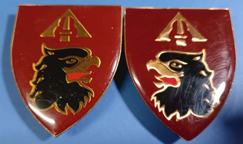SADF - 44 Parachute Brigade Anti-Aircraft Shoulder Flash Pair