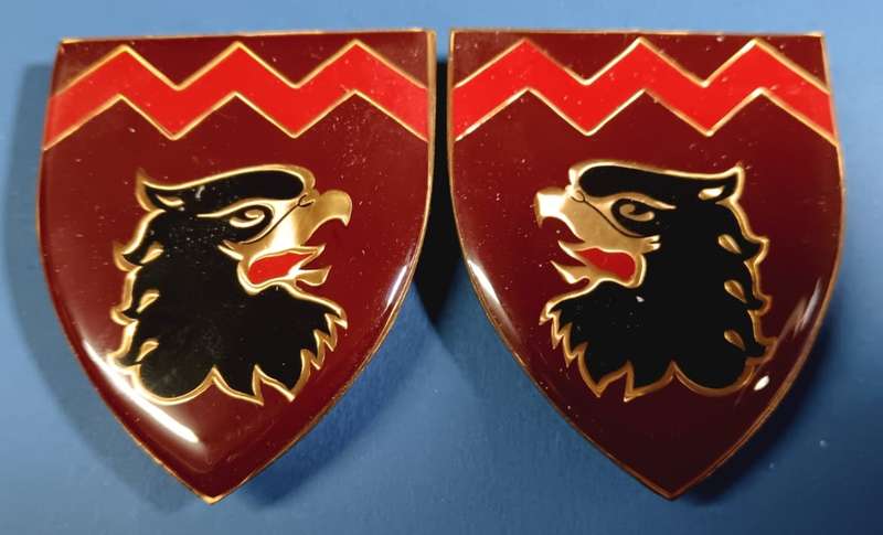 SADF - 44 Parachute Brigade 18 Light Shoulder Flash Pair