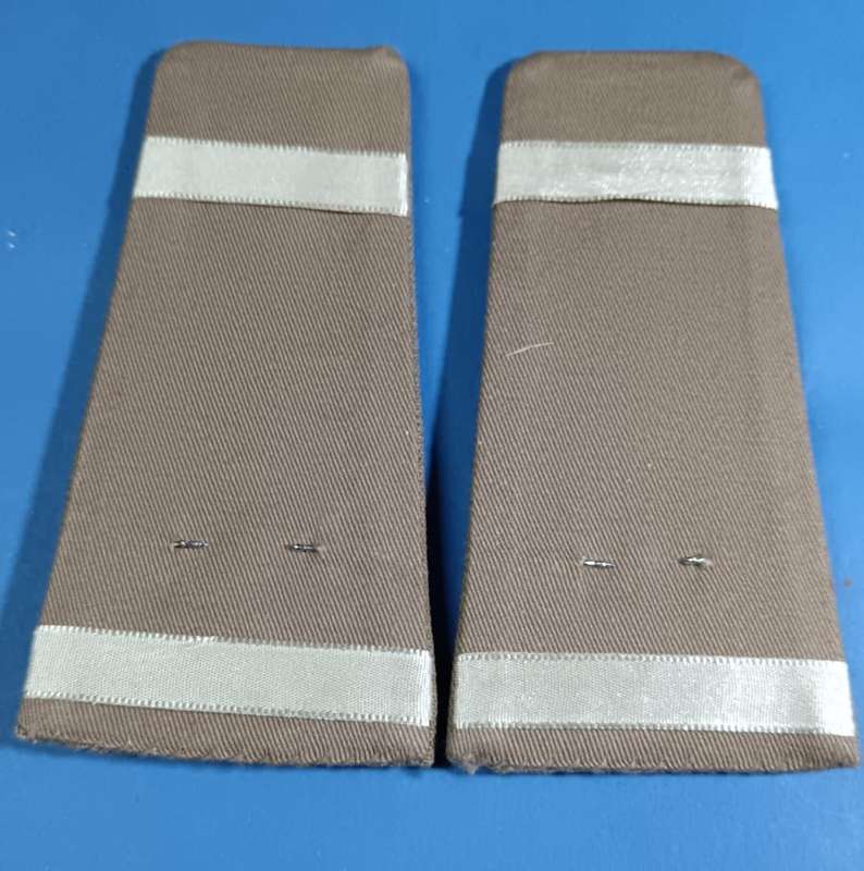 SADF - Army 2ND Lieutenant Slip on Ranks