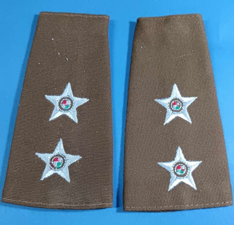 SADF - Army Lieutenant Slip on Ranks