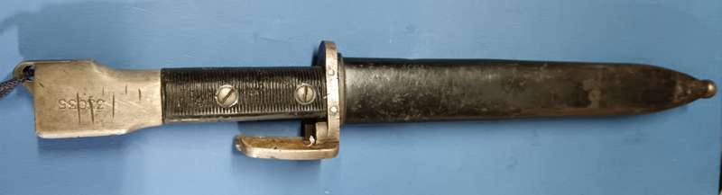 Complete FN FAL Bayonet with Scabbard