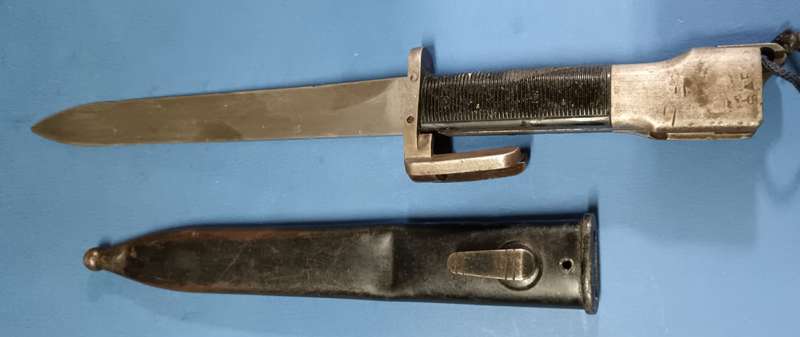 Complete FN FAL Bayonet with Scabbard