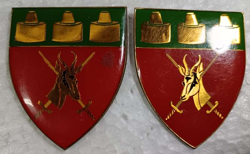 SADF - Wits Command HQ Shoulder Flash Pair