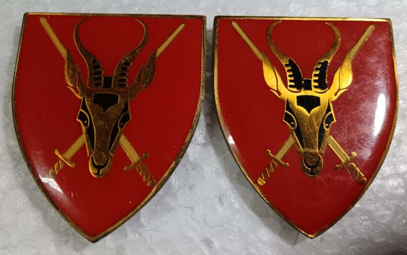 SADF - Army HQ Shoulder Flash Pair