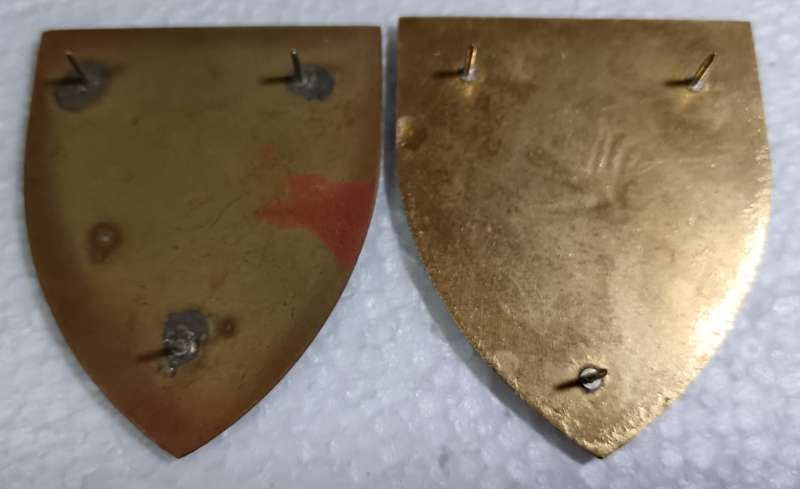 SADF - 6 SA Infantry Shoulder Flash Pair ( Not Facing )