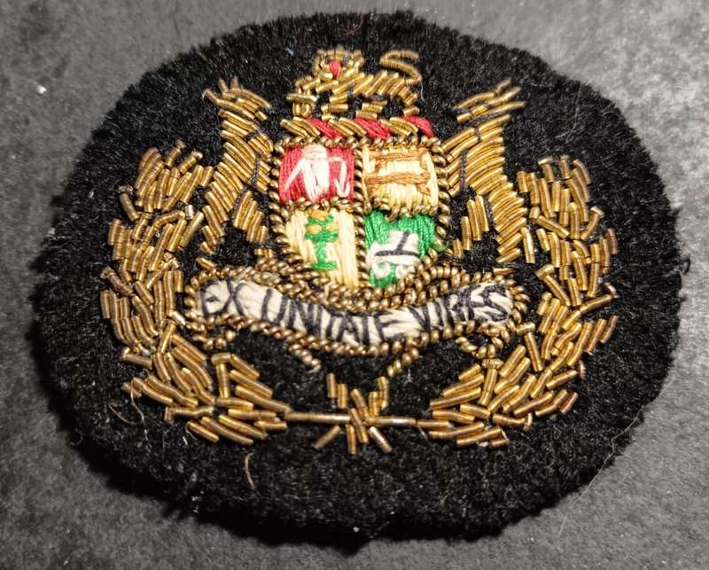 SADF - Warrant Officer Rank Badge ( Bullion Wire )