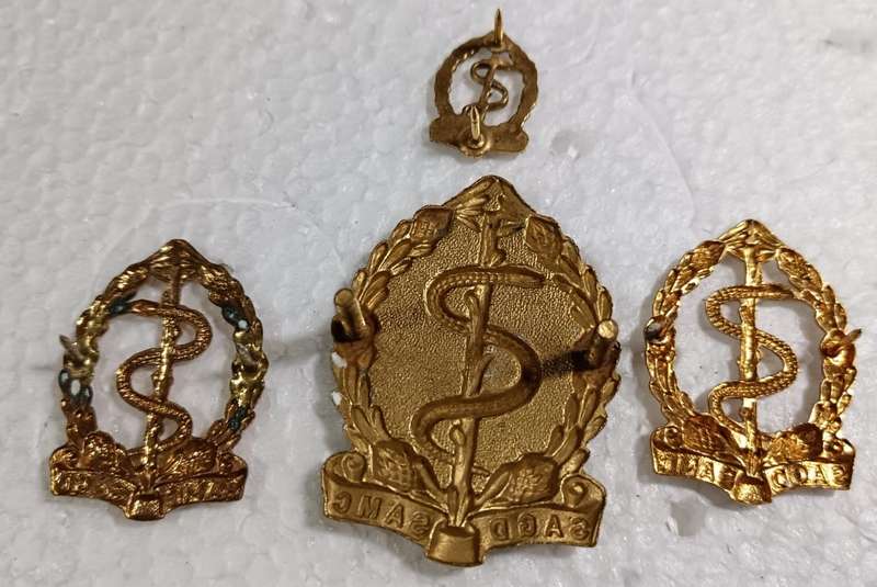 SADF - Medical Corps Cap and Collars