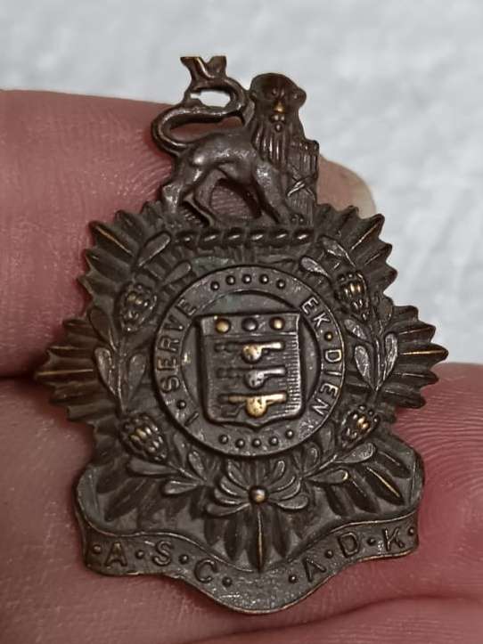 SADF - Admin Services Collar Badge