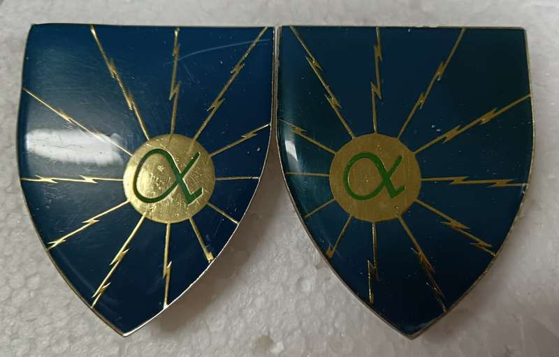 SADF - School of Signals Shoulder Flash Pair