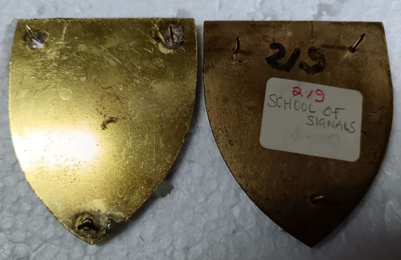 SADF - School of Signals Shoulder Flash Pair