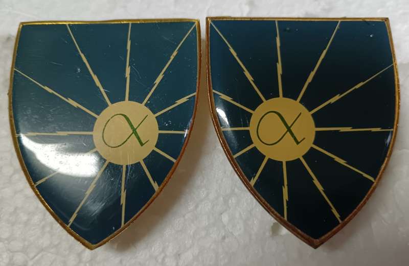 SADF - School of Signals Shoulder Flash Pair