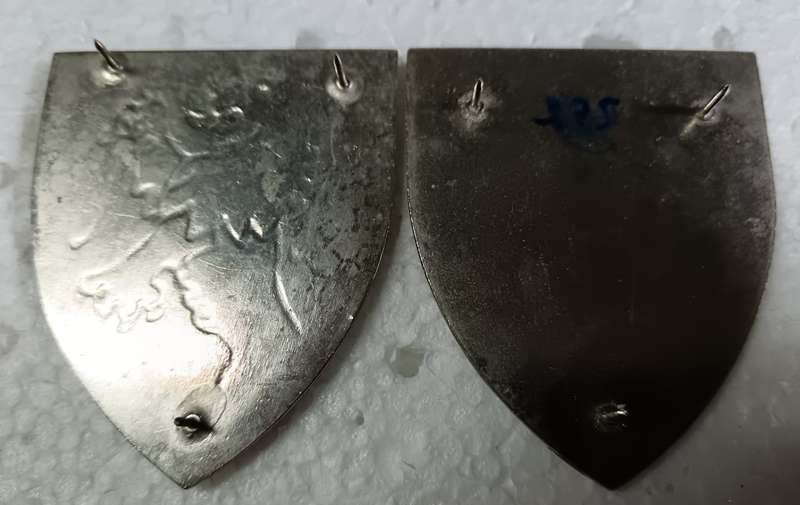 SADF - Koeberg Commando Shoulder Flash Pair