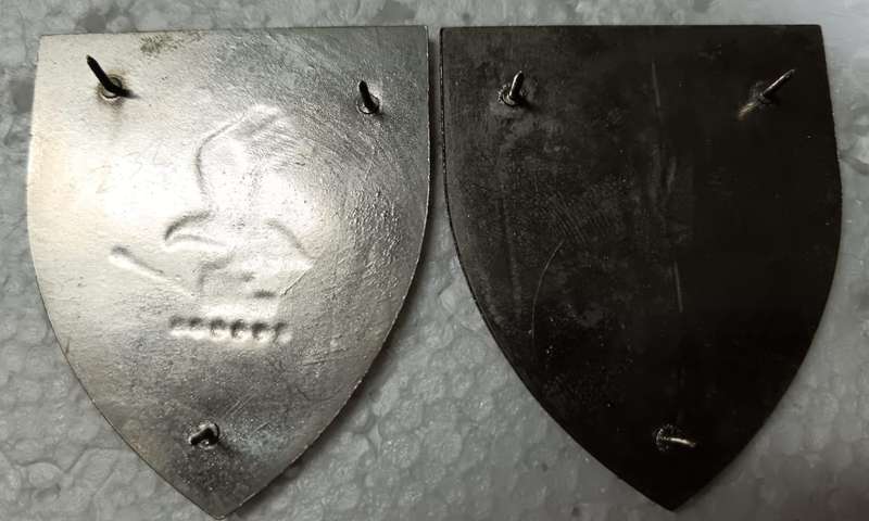 SADF - Defence College Shoulder Flash Pair