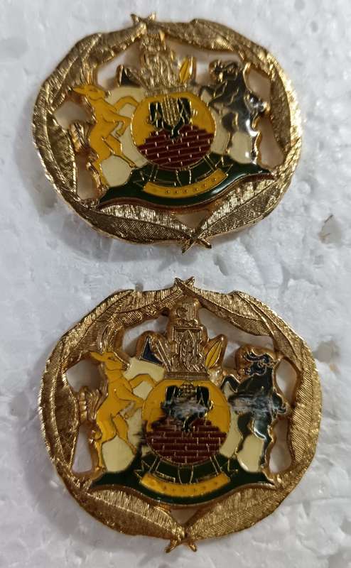 (Homelands) Warrant Officer Rank Badges