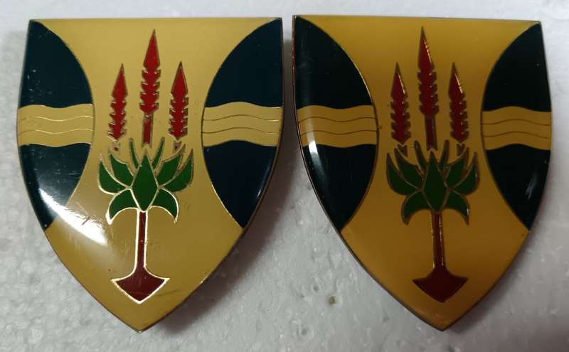 SADF - Riversdale Commando Shoulder Flash Pair