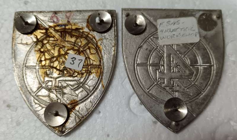SADF - 4 Electronic Workshop Shoulder Flash Pair