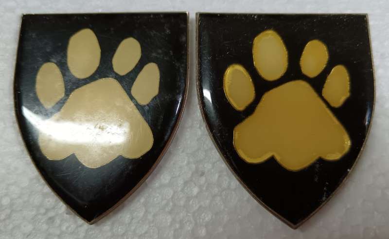 SADF - Kruger National Park Commando Shoulder Flash Pair