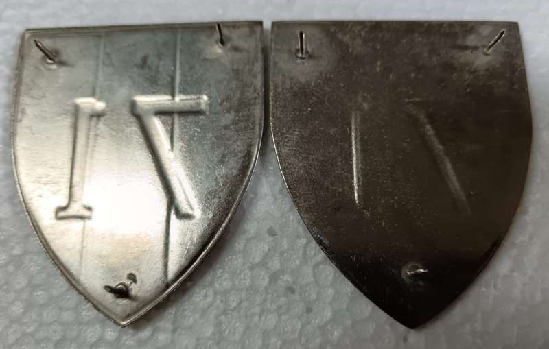 SADF - 71 Signal Unit Shoulder Flash Pair