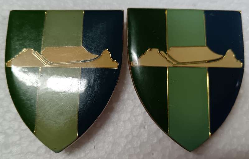 SADF - Western Province Command Signals Shoulder Flash Pair