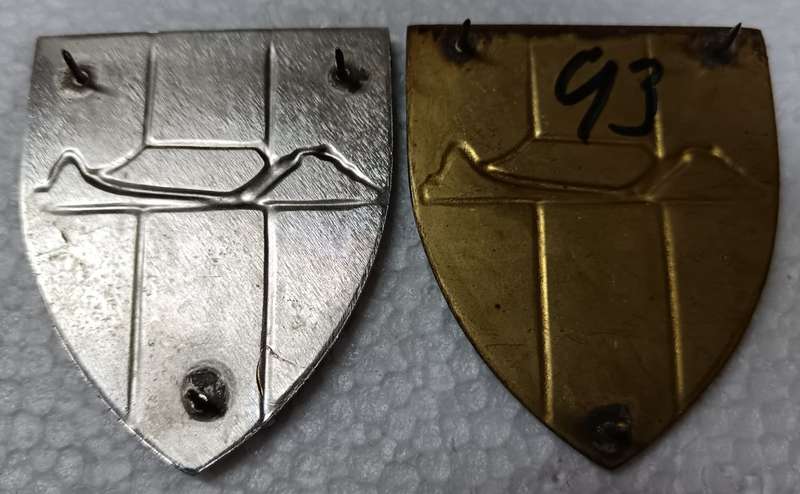 SADF - Western Province Command Signals Shoulder Flash Pair