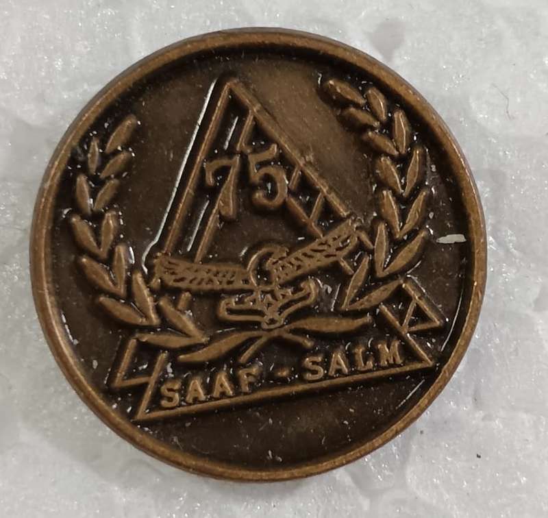 SADF - SAAF 75 Years Pin Badge