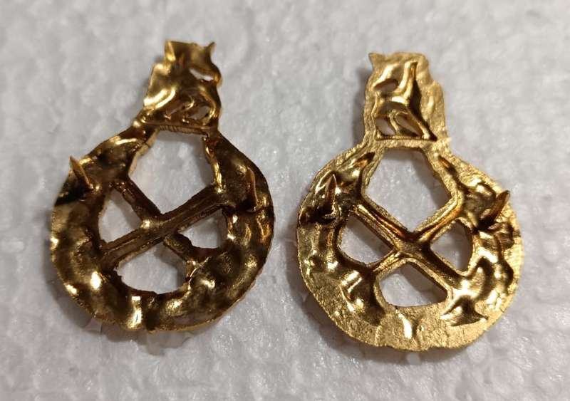 SADF - Officers Collar Rank Pair