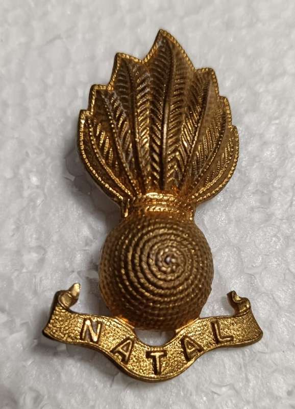 SADF - Natal Artillery Cap Badge