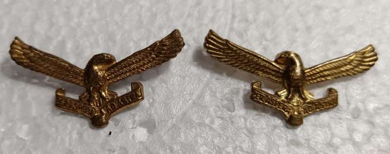 SADF - Air Force Collar Badge Pair