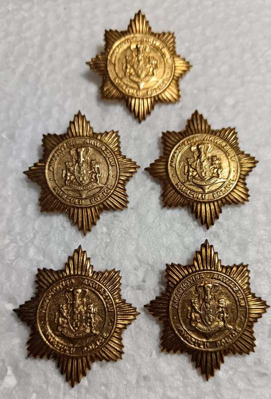(Homelands) Kwa Zulu Police Badge Lot