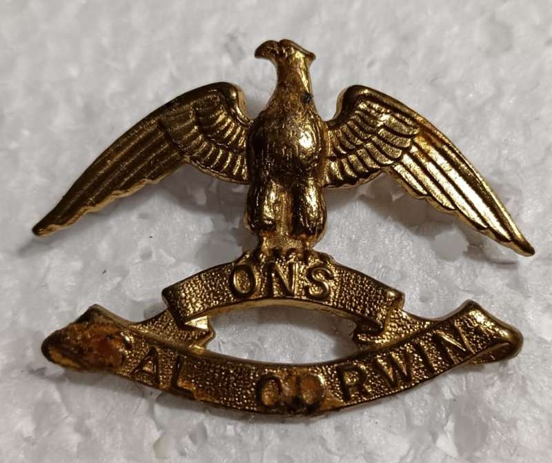 SADF - Regiment President Kruger Collar Badge