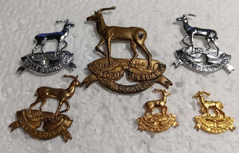 SADF -  Regiment Pretoria Cap Collars and Mess Dress