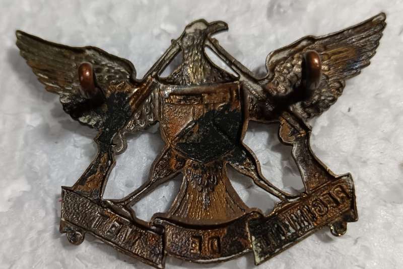 SADF - Regiment De Wet Cap Badge