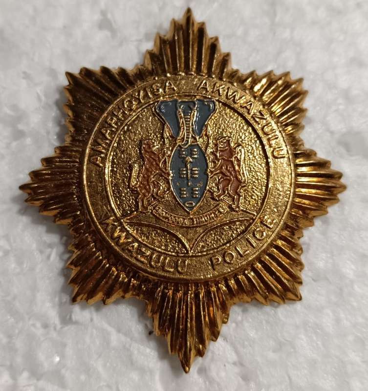 Homelands( Kwazulu ) Police Cap Badge