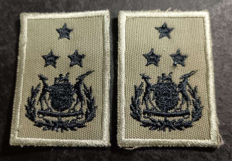 SA Army Rank Badges