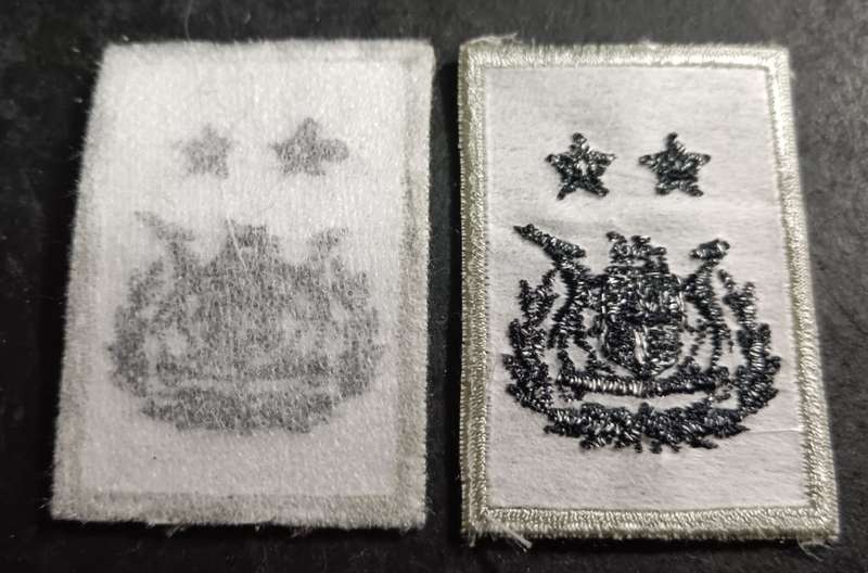 SA Army Rank Badges