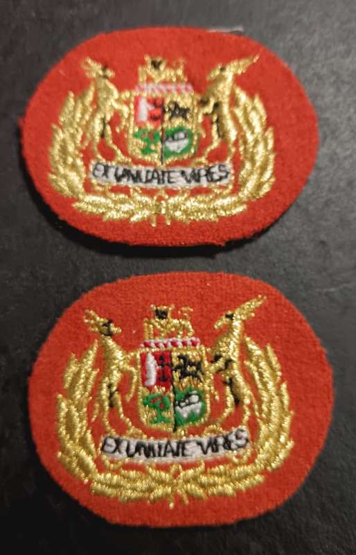 SADF - Warrant Officer Rank Badges