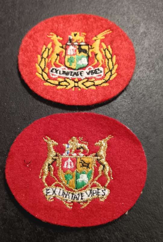 SADF - Warrant Officer Rank Badges