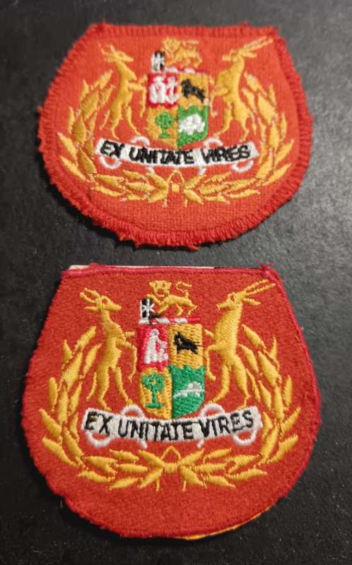 SADF - Army Warrant Officer Rank Pair