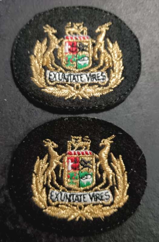 SADF - Navy Warrant Officer Rank Badges