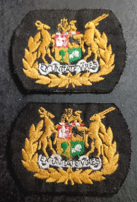 SADF - Navy Warrant Officer Rank Badges