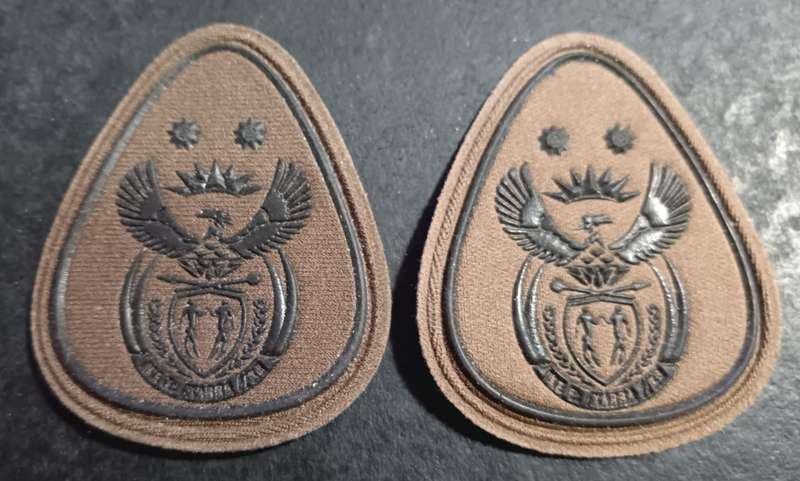 SA Army Rank Pair