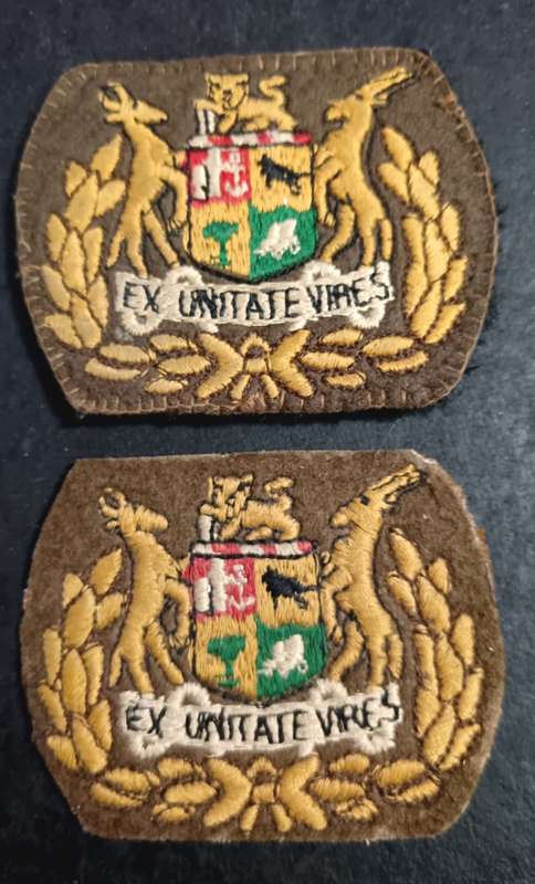 SADF - Warrant Officer Rank Badges