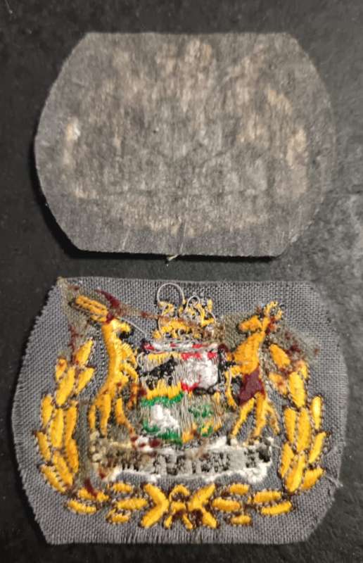 SADF - Warrant Officer Rank Badges