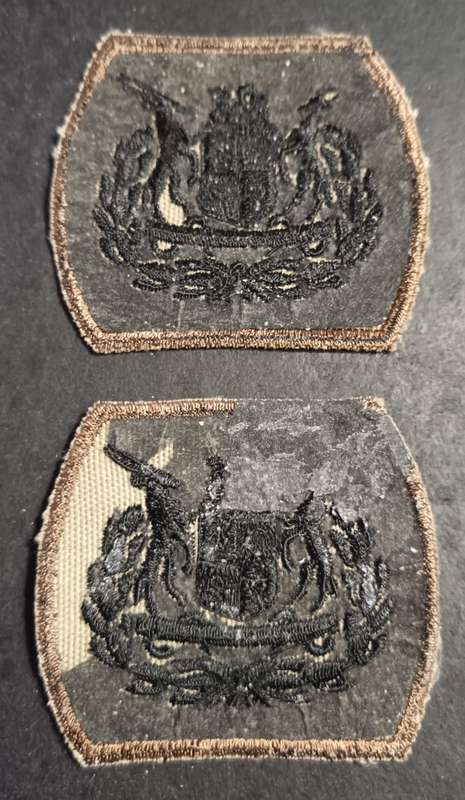 SADF - Warrant Officer Rank Badges