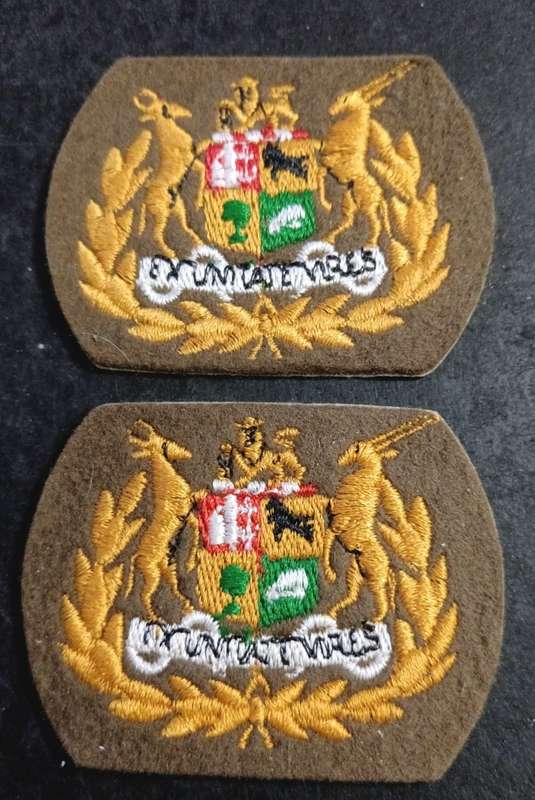 SADF - Warrant Officer Rank Badges