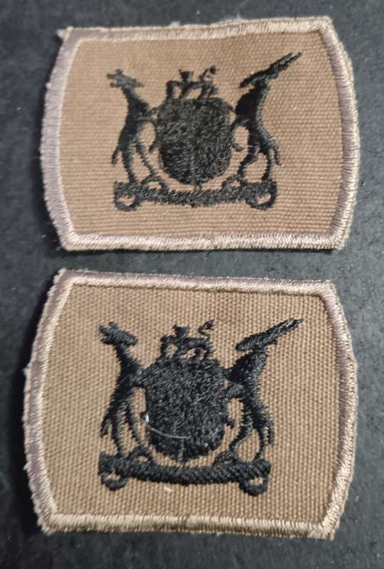 SADF - Warrant Officer Rank Badges